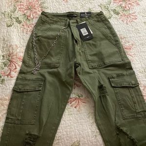 Fashion nova (yes ma’am cargo joggers)